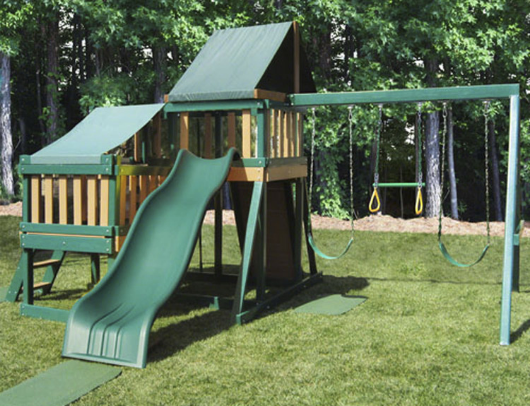 congo monkey playsystem swing set #2