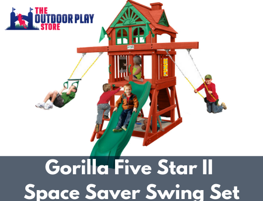 gorilla space saver swing set for sale