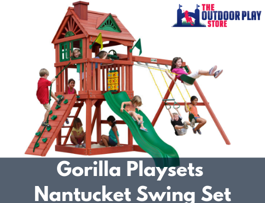 gorilla playsets nantucket swing set for sale