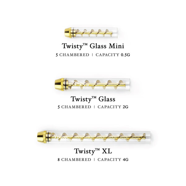 Twisty Glass Blunt by 7Pipe