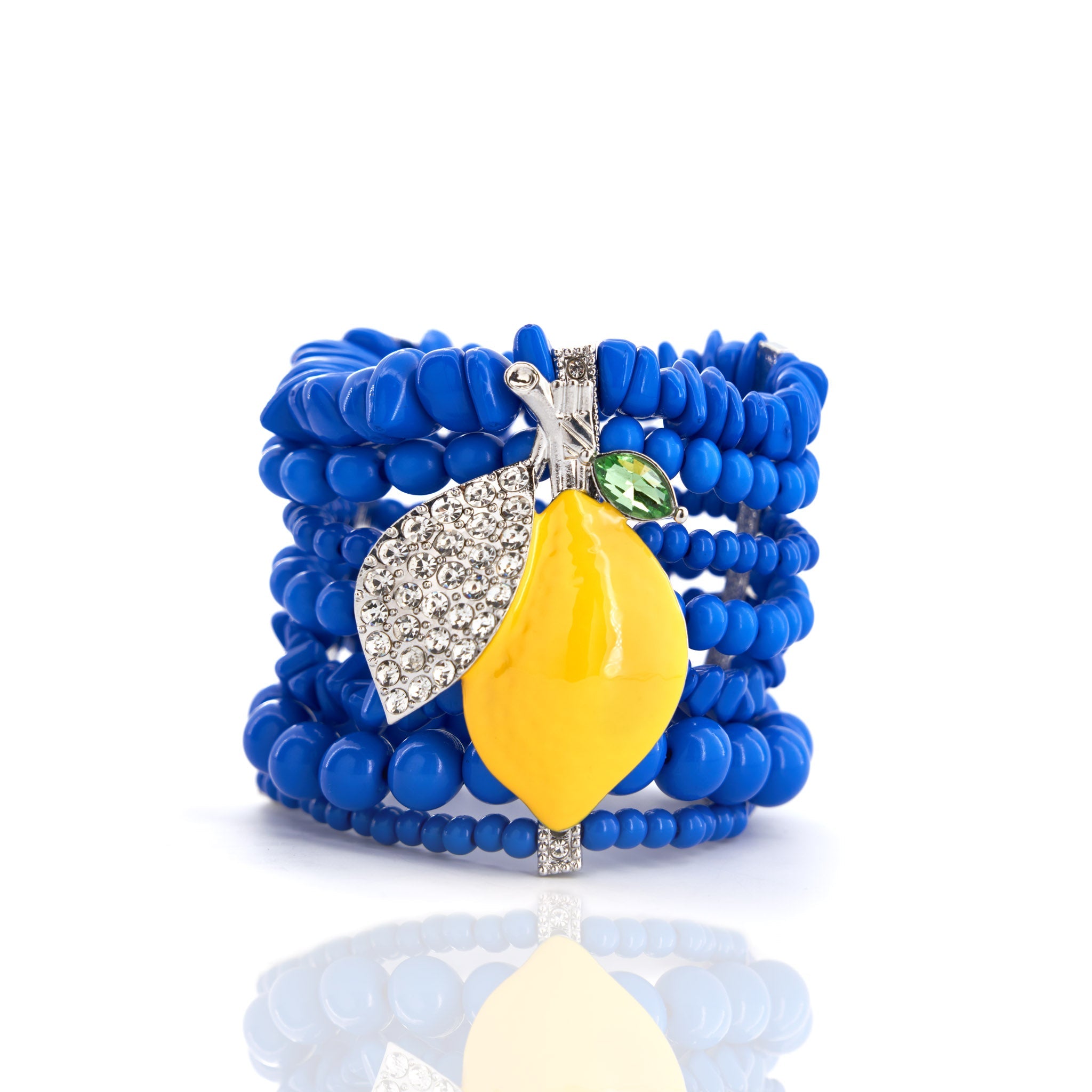 Lola Stretch Bracelet - Lemon