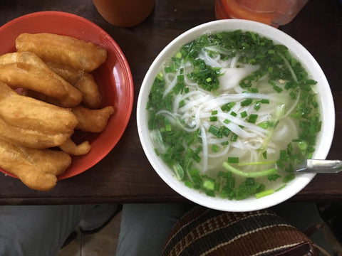 Bowl of Pho Vietnamese noodles
