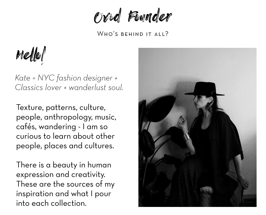 The Ovid Collective Founder Information 