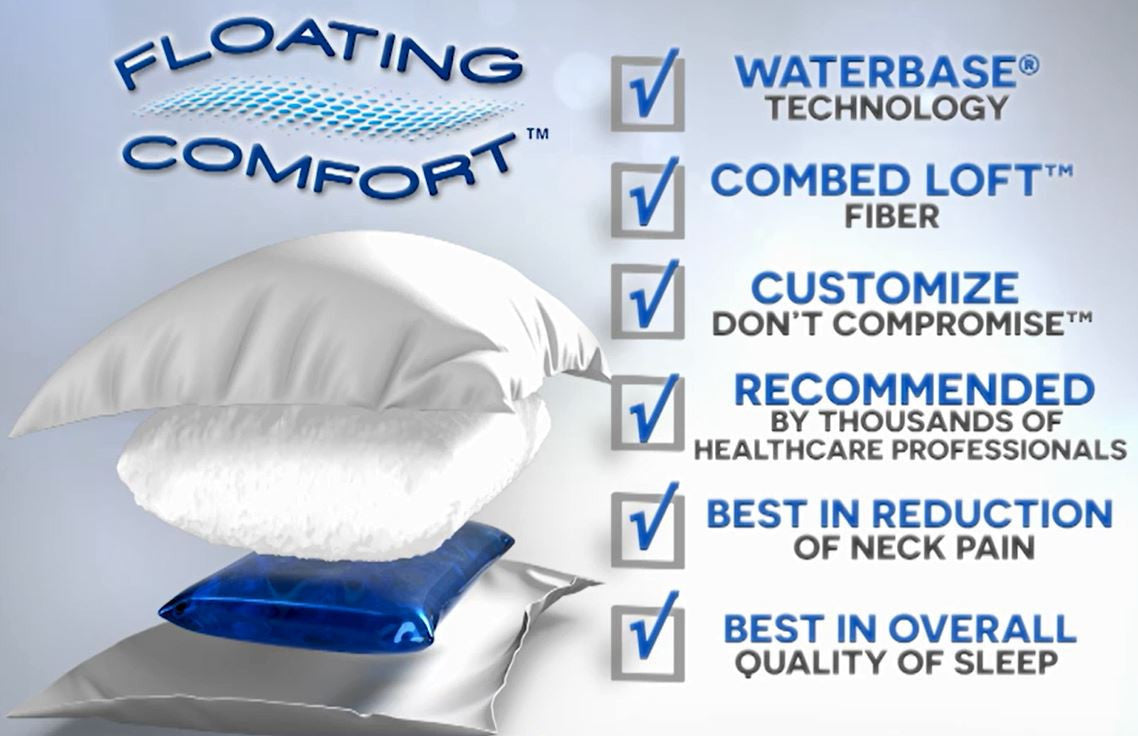 floating comfort pillow
