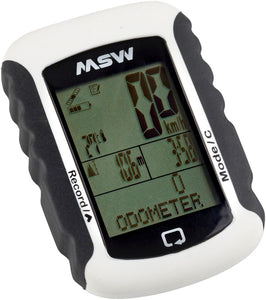 MSW Miniac 333 GPS BLE Bike Computer - White
