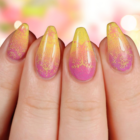 Gorgeous Reciprocal Gradient Spring Nails: Soft and Chic Spring Manicure Ideas