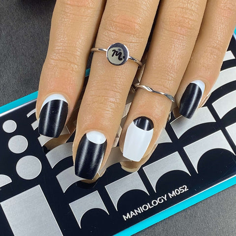 31 Day Challenge 2018: Day 18, Half Moon Nails - May contain traces of  polish
