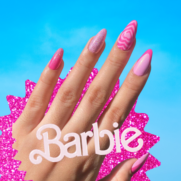 Barbiecore Pink Nail Ideas