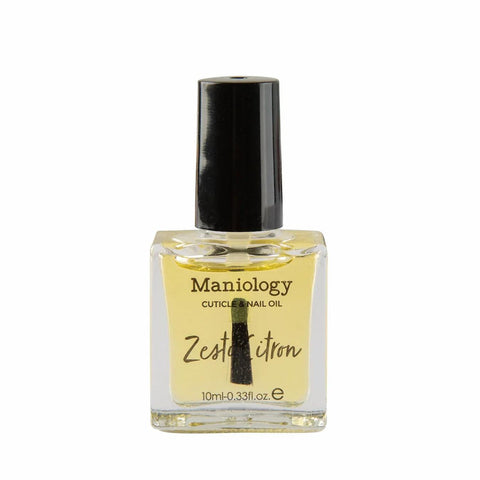 a bottle of maniology zesty cuticle oil overall health vitamins a few drops keeping nails sweet almond oil