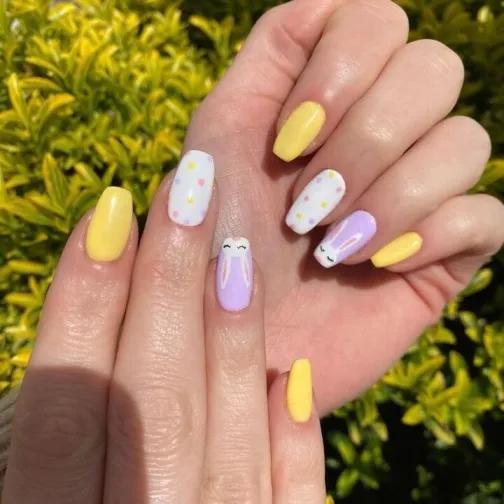 Easter nail colors easter nail colors easter egg pinks subtle peach inspiration orange one color painting easter nail designs shades easter nail design easter nail design nails nail design nails nails nails
