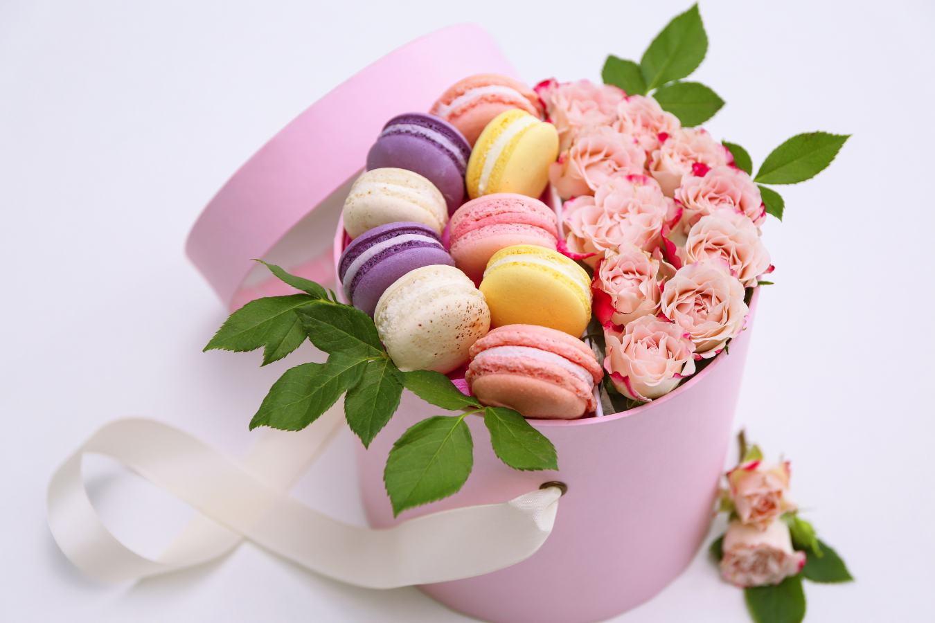 Valentine Gift Ideas for Women & Unexpected Gifts to Surprise Her: Beautifully Packaged Gift Box With Her Favorite Flowers and Preferred Delectable Treats
