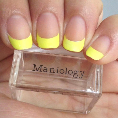 How to do nail art at home with maniology stamping plates