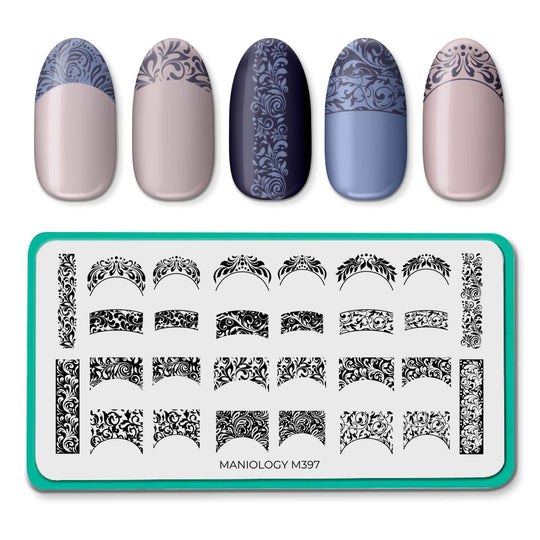 Murder Mystery: Detective's Den (M395) - Nail Stamping Plate – Maniology