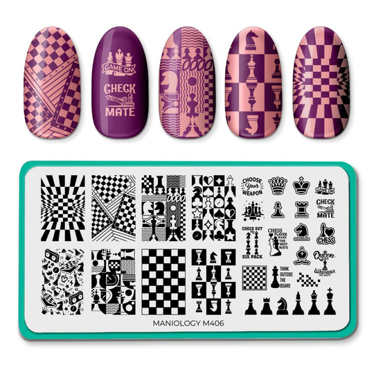 Murder Mystery: Detective's Den (M395) - Nail Stamping Plate – Maniology