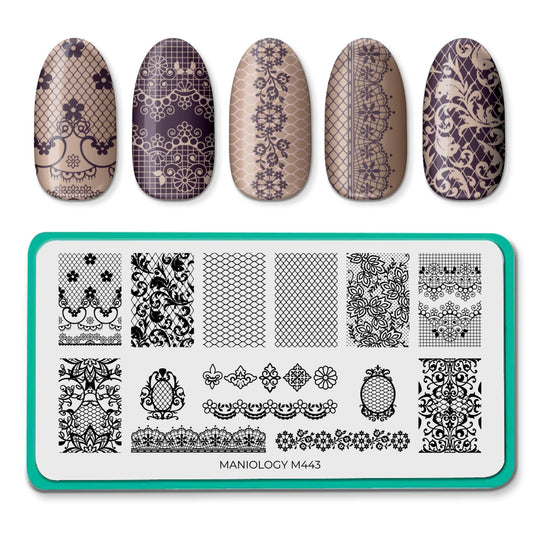 in Shape (M301) Nail Stamping Plate | Maniology