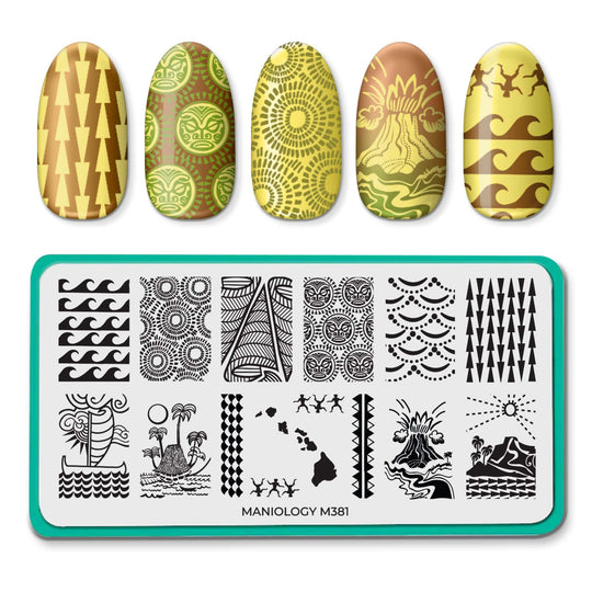 Murder Mystery: Detective's Den (M395) - Nail Stamping Plate