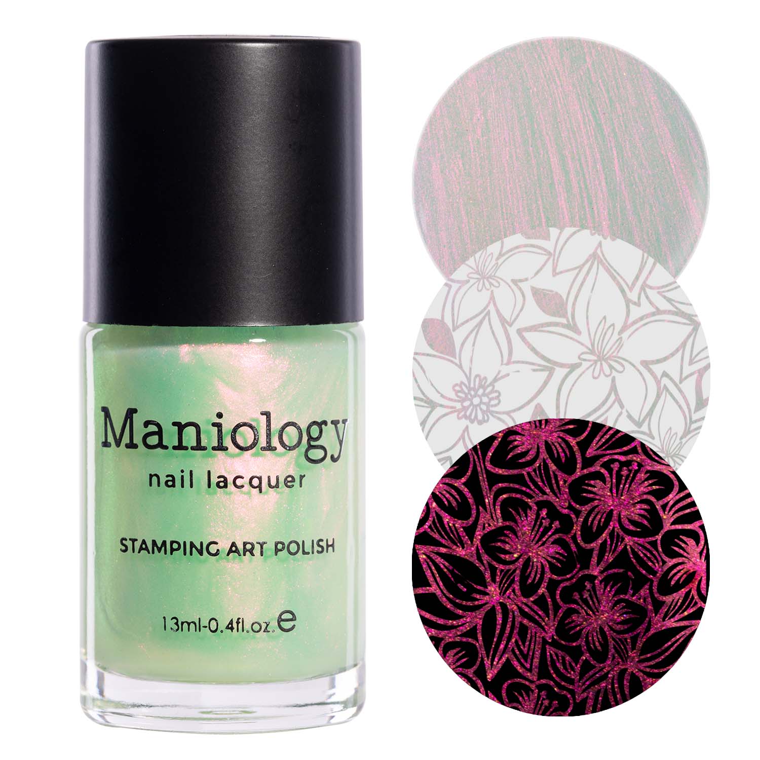 Sunrays: 3-Piece Aurora Duochrome Stamping Polish Set