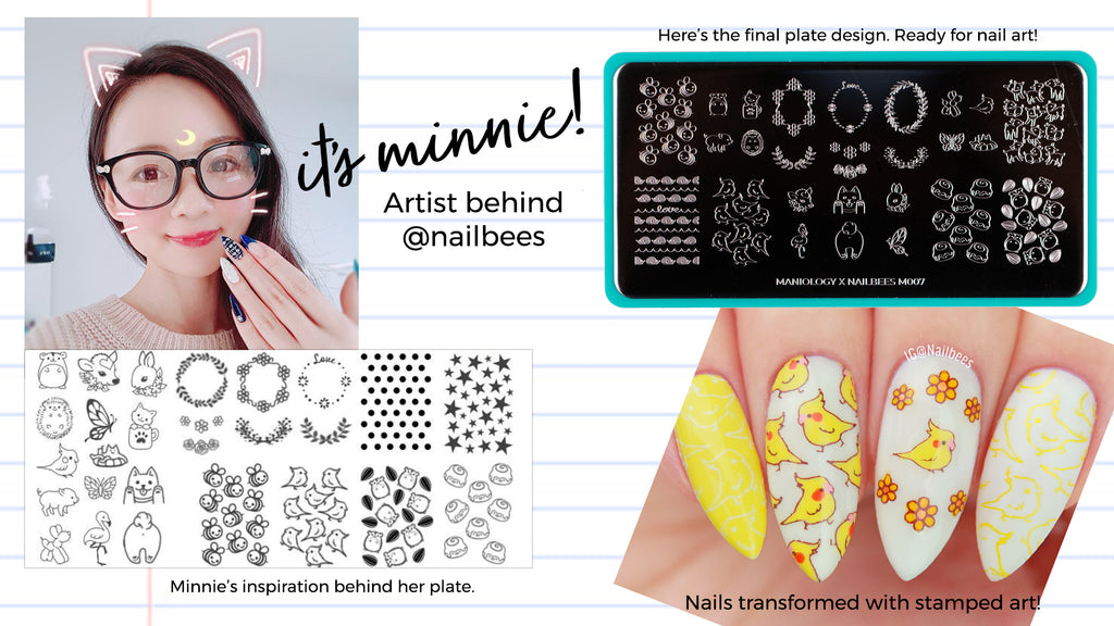Meet Minnie - the Artist Behind Nailbees Collaborative Plate