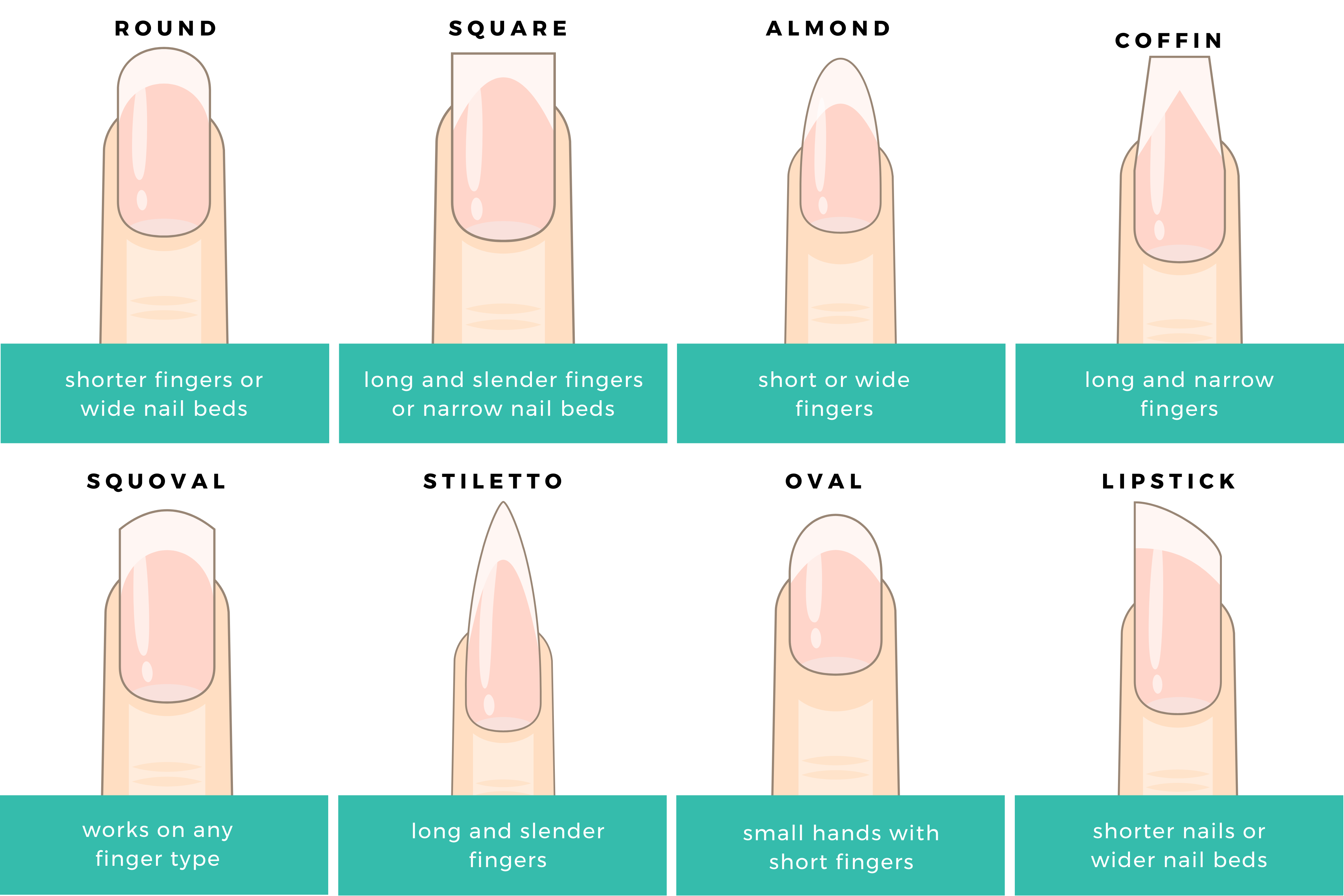 7 Trendy Nail Shapes to Try at our Nail Salon in Edinburg