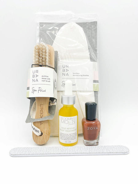 pedicure product gift set from blooming moon wear polishes wasting time suck cuticle pusher gel