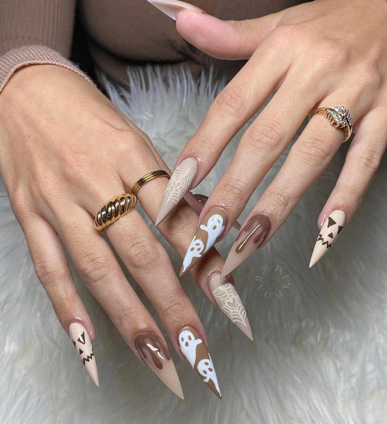 30+ cool and trendy stiletto nail art designs – OSTTY