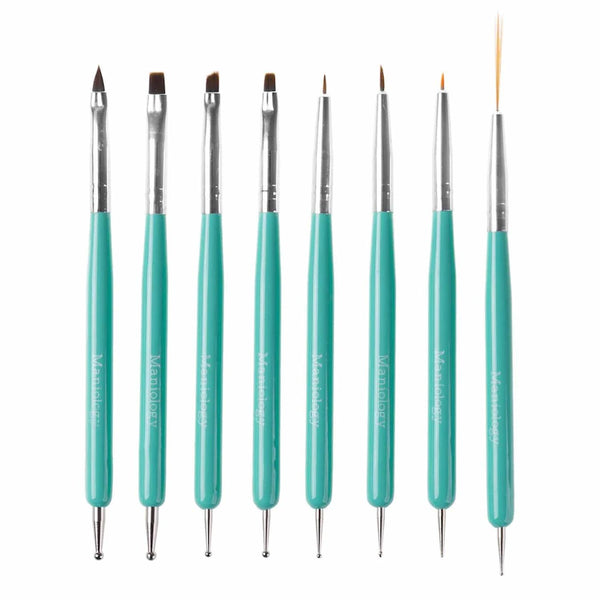 the 8pc dual sided nail art tools from maniology