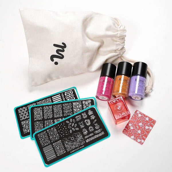 the carrot patch nail stamping bundle from maniology