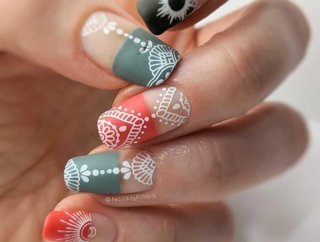Totally fun ideas shine hippies beauty style different design born hippie manicure hippie vibe hippie nail design hippie nail design hippie nail design flowers flowers flowers manicure nail nails nails nails