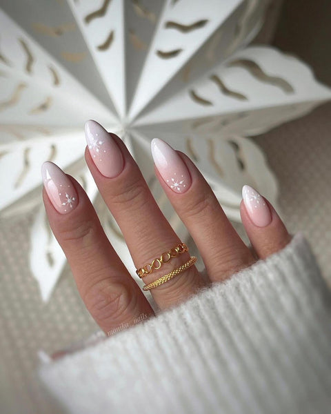 white snowflake nail designs short ombre nails style short ombre nails style chic glitter sparkle