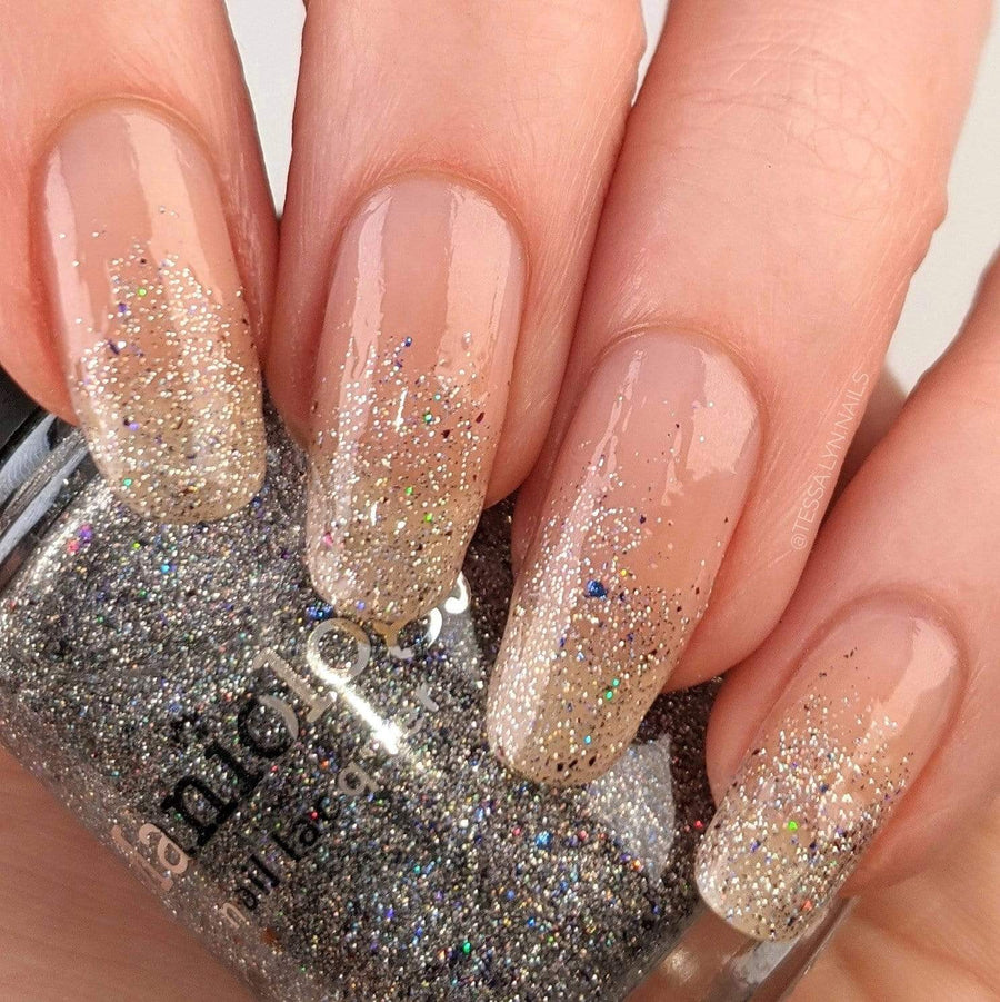 Gleam That Silver Glitter Polish | Maniology