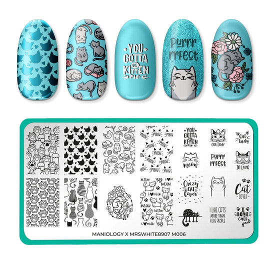 justagirlandhernails Artist Collab Stamping Plate