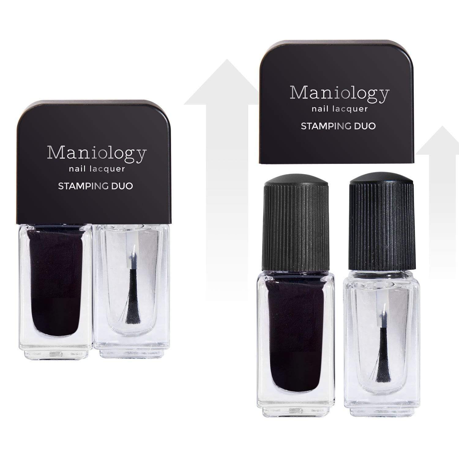 Clear ﻿Self-Adhesive Nail Polish Swatch Dots | Maniology