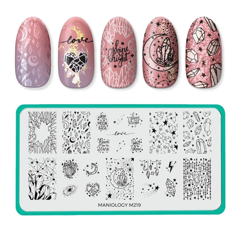 Layered Flowers Nail Stamping Plate Design 2019 | Maniology