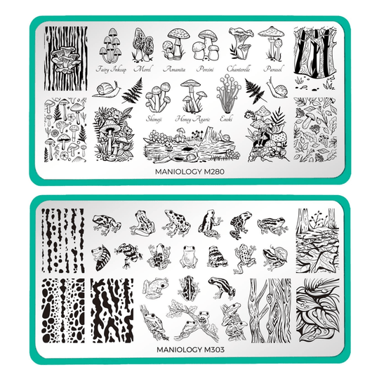 Boho Magic (M393) - Nail Stamping Plate – Maniology