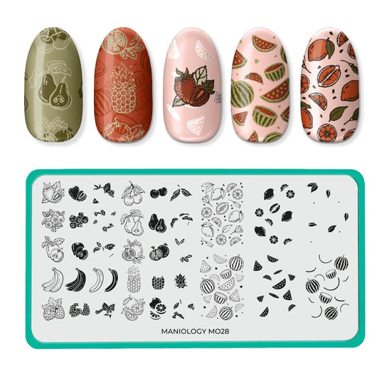 Notetaker Back to School Nail Stamping Plate