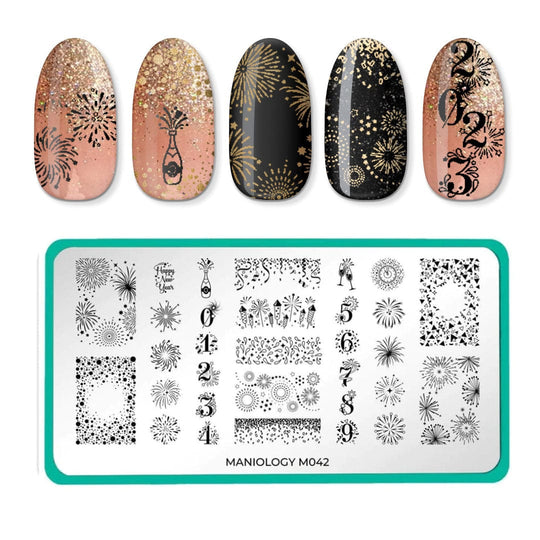 Winter Layers: Holiday Best (m081) - Nail Stamping Plate