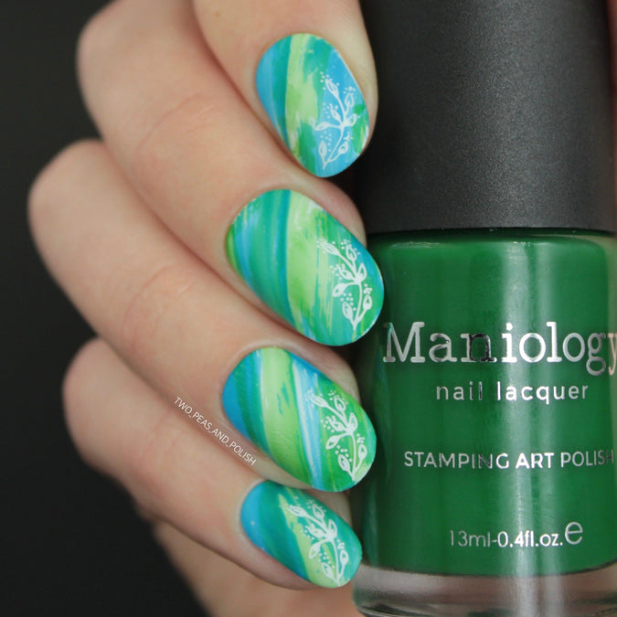 New Growth Nail Stamping Plate | Maniology