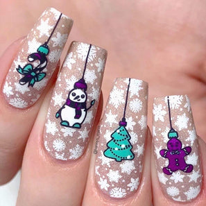 New Year Cheer Nail Stamping Plate | Maniology