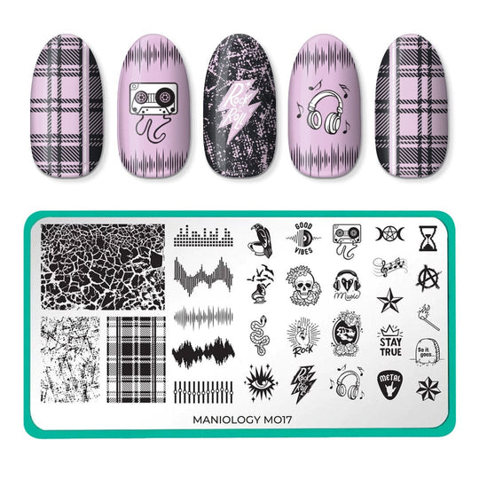 Bewitched: Wizards Welcome (m152) - Nail Stamping Plate