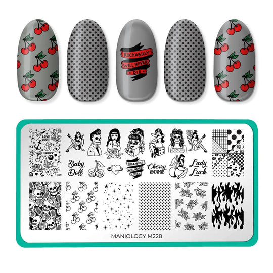 Level Up (m016) - Nail Stamping Plate