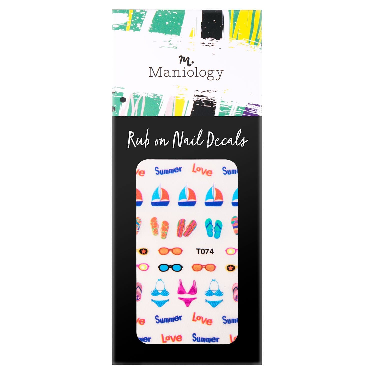 Summer Occasions: Tan Lines (T074) Rub-On Nail Decals