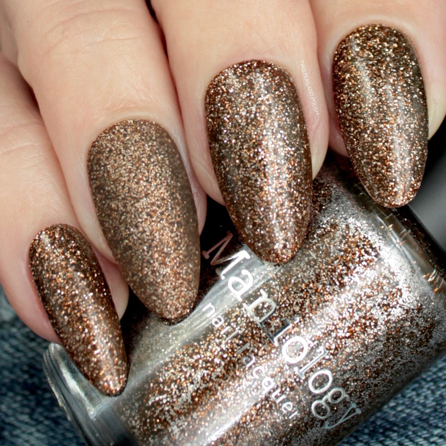 light brown nail polish