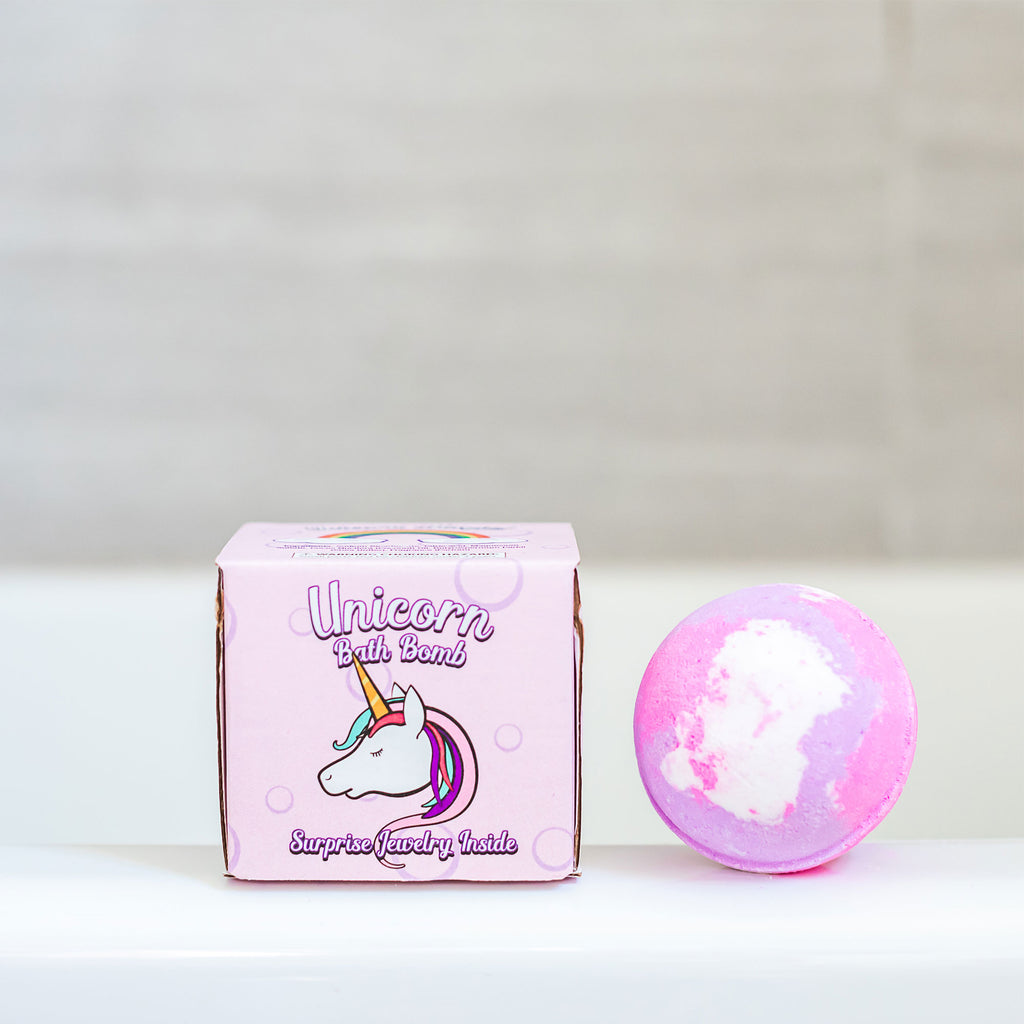 unicorn bath bomb surprise