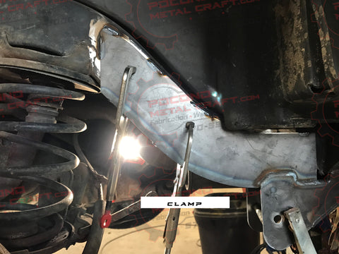 Rear Set Trail Control Arm Frame Repair 1997-2006 Jeep Wrangler TJ – Pocono  Metal Craft