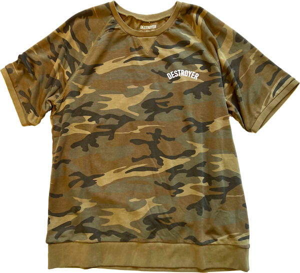 Rambo Short Sleeve Sweatshirt - DESTROYER EQUIPMENT