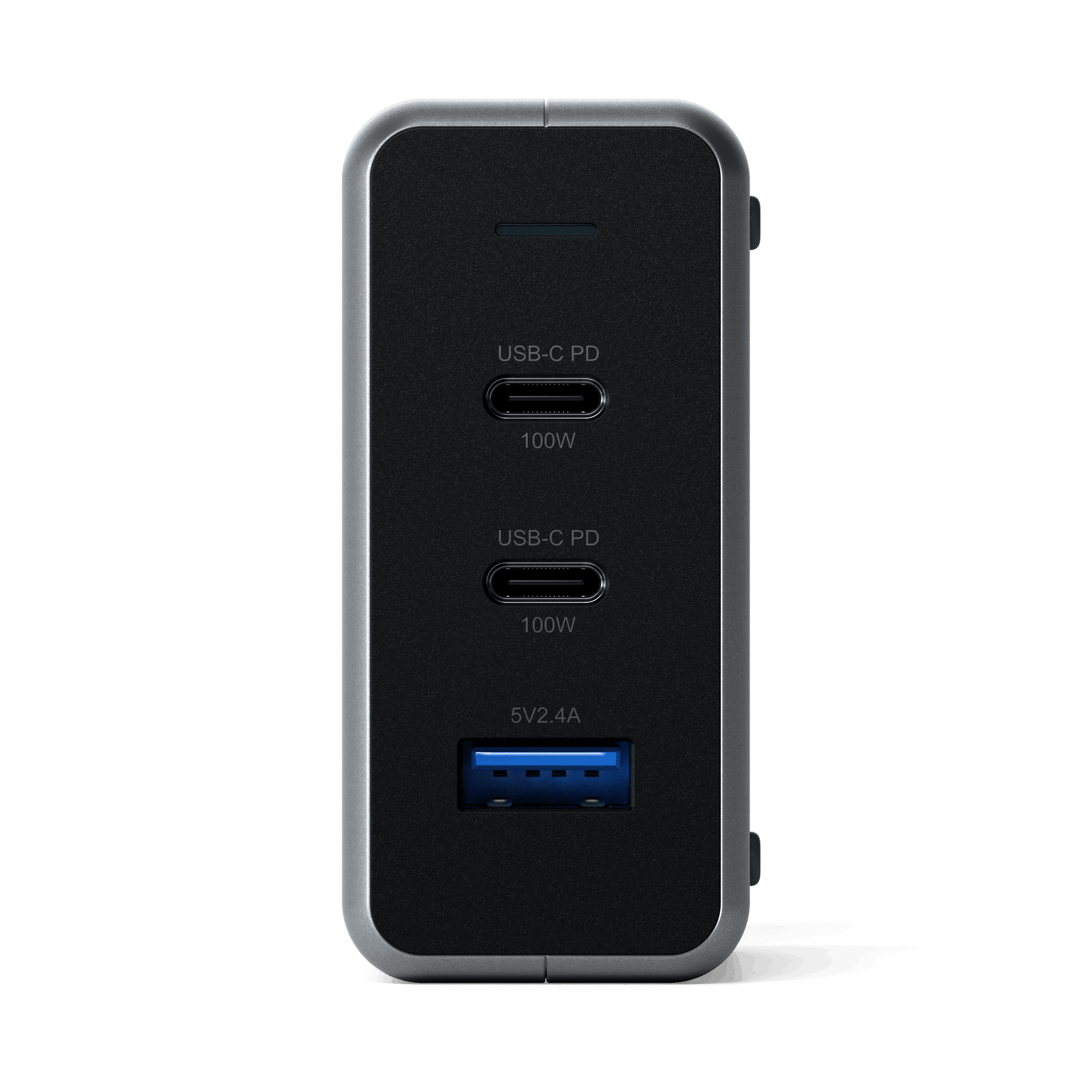 Chargeur multi-port GaN 100W double USB + double USB-C/Type-C avec