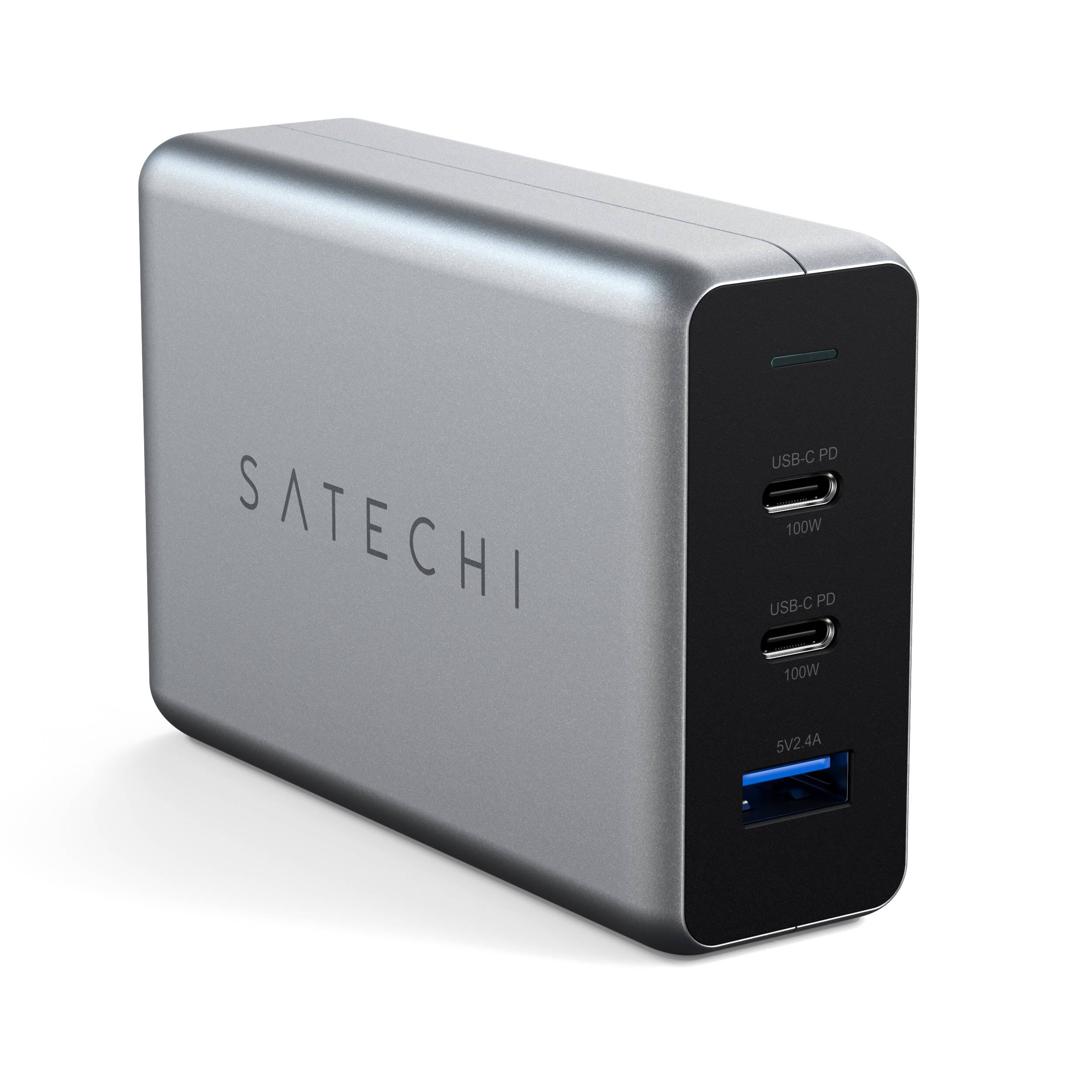100W USB-C PD Compact Charger - GaN Charging - Satechi