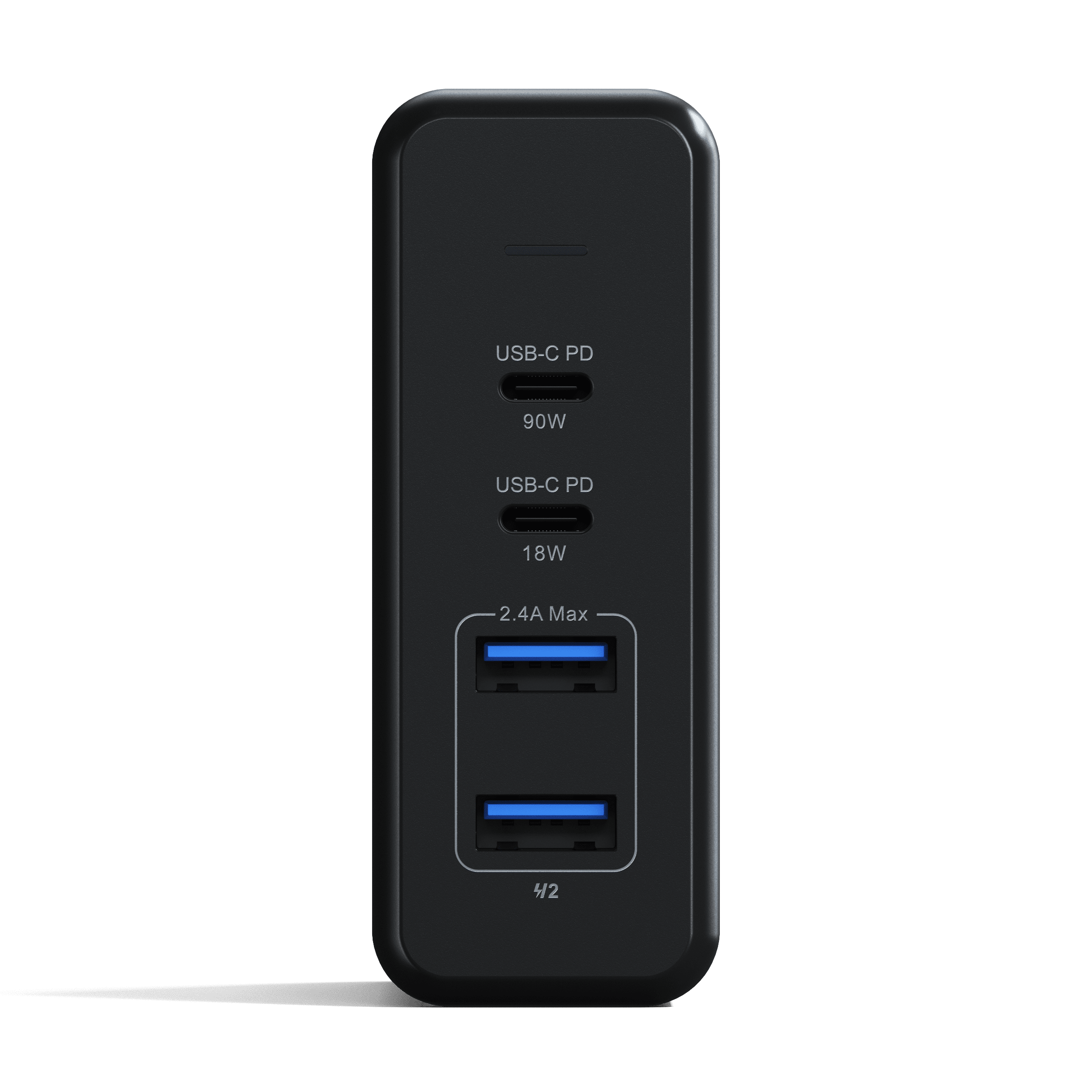 Chargeur USB C 40W, Bloc Chargeur USB C 4 Ports, Bloc de Charge