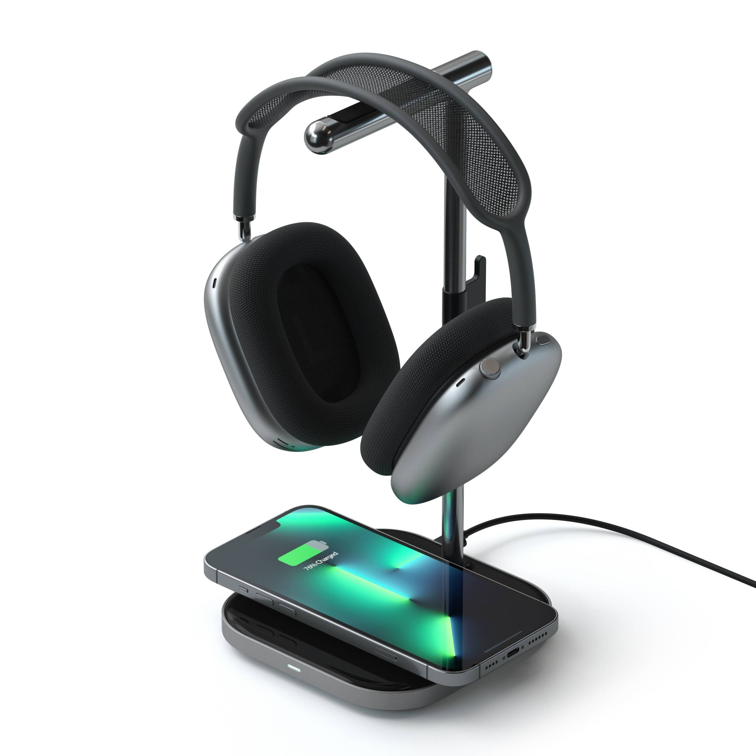 2 in 1 Headphone Stand with Wireless Charger