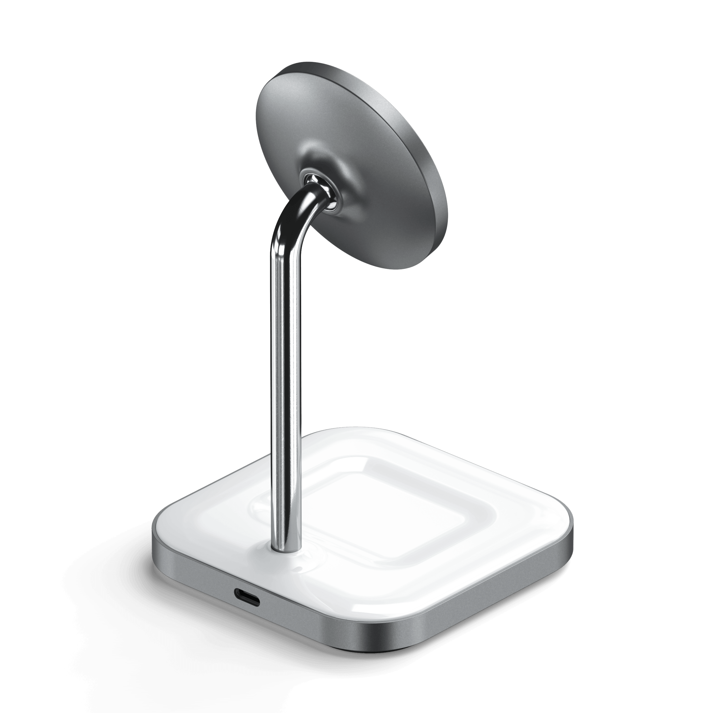 Aluminum 2-in-1 Magnetic Wireless Charging Stand Wireless Chargers Satechi